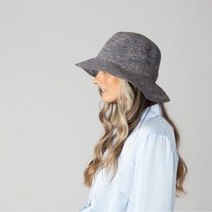 Crochet Raffia Bucket Hat